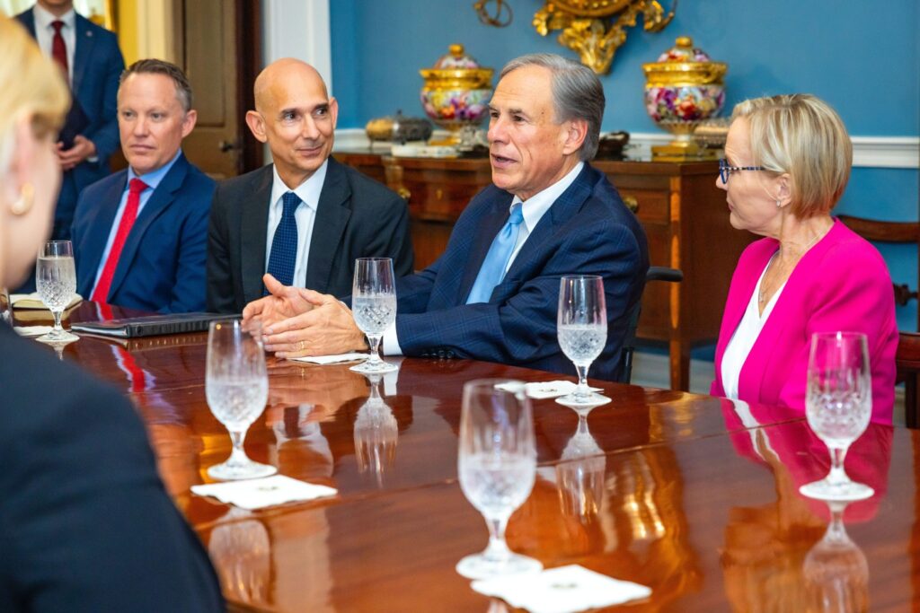 Governor Abbott Meets With U.S. Secretary Of The Air Force Governor Abbott Meets With U.S. Secretary Of The Air Force