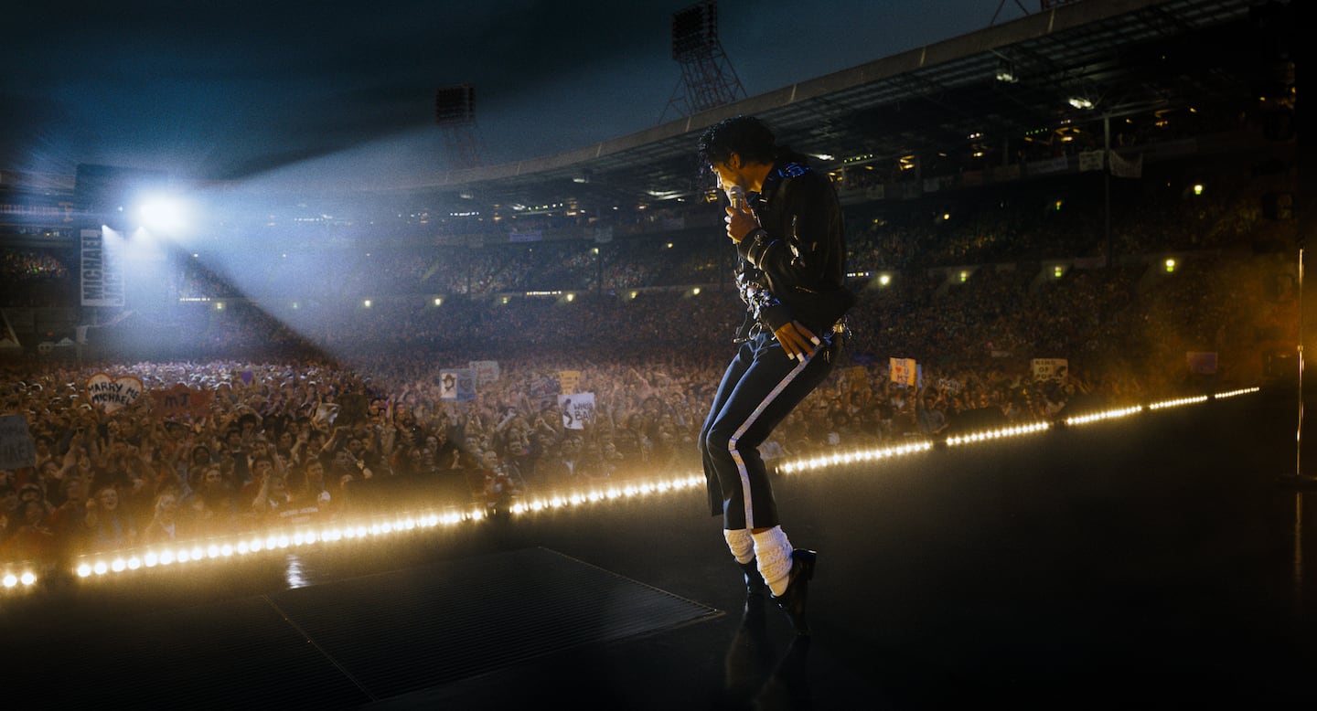 Jaafar Jackson as Michael Jackson in "Michael."