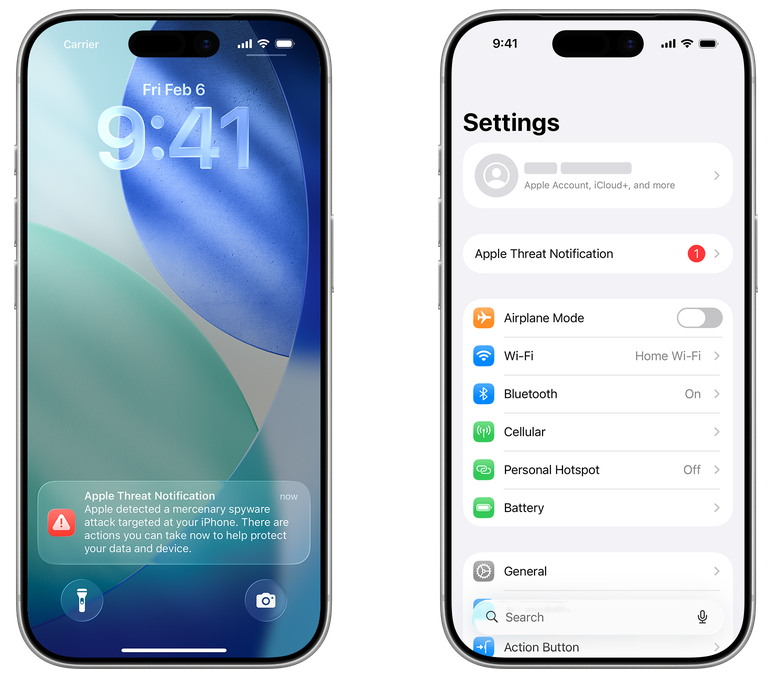 Apple alerts some users about spyware attacks on iPhone, iPad and Mac
