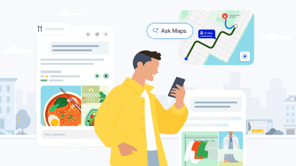 Ask Maps gets more helpful with food ordering and more Ask Maps gets more helpful with food ordering and more