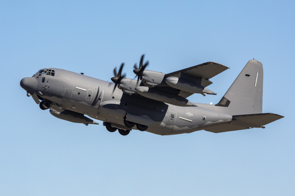 The 2,600th C-130 Hercules takes off from Lockheed Martin's Marietta, Georgia facility Oct. 22 enroute to Cannon Air Force Base, New Mexico.