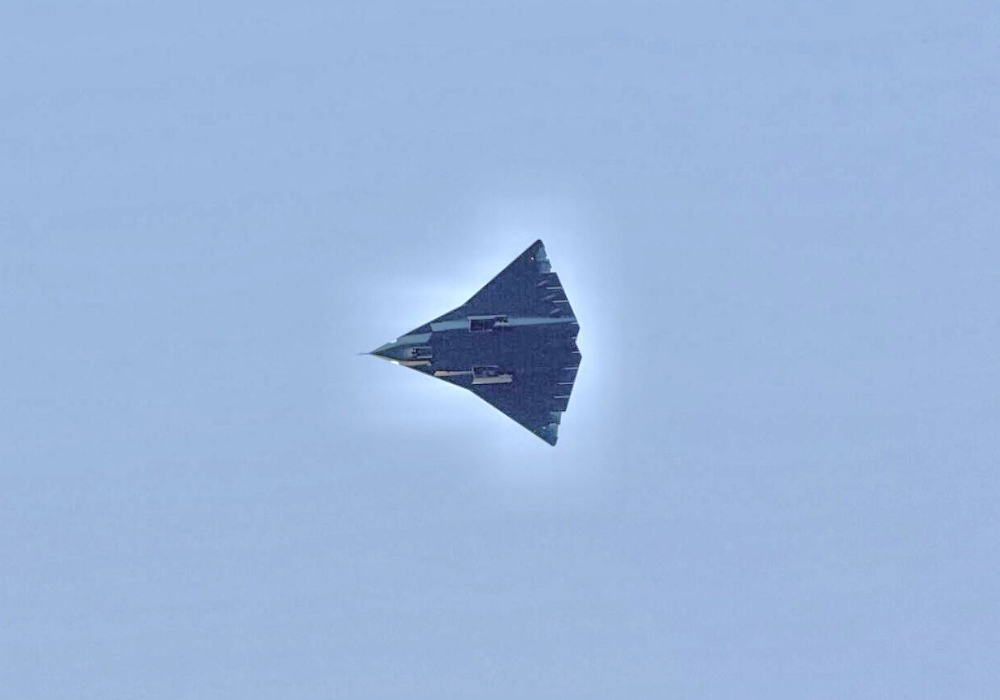 Chinese J-36 in flight
