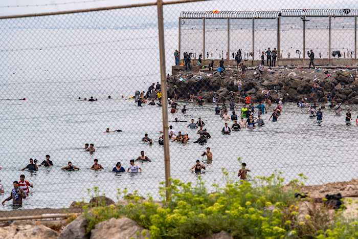 A ‘harsh’ first ruling in Morocco after Ceuta surge with 7 taxi drivers jailed, union says A 'harsh' first ruling in Morocco after Ceuta surge with 7 taxi drivers jailed, union says