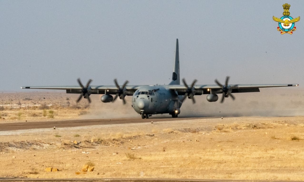IAF's C-130J is a multi-engine transport aircraft primarily employed in Special Ops.
