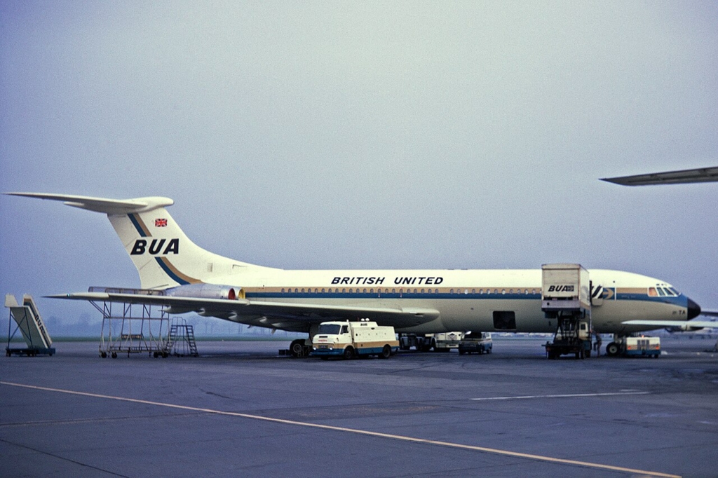 British United Airways VC-10