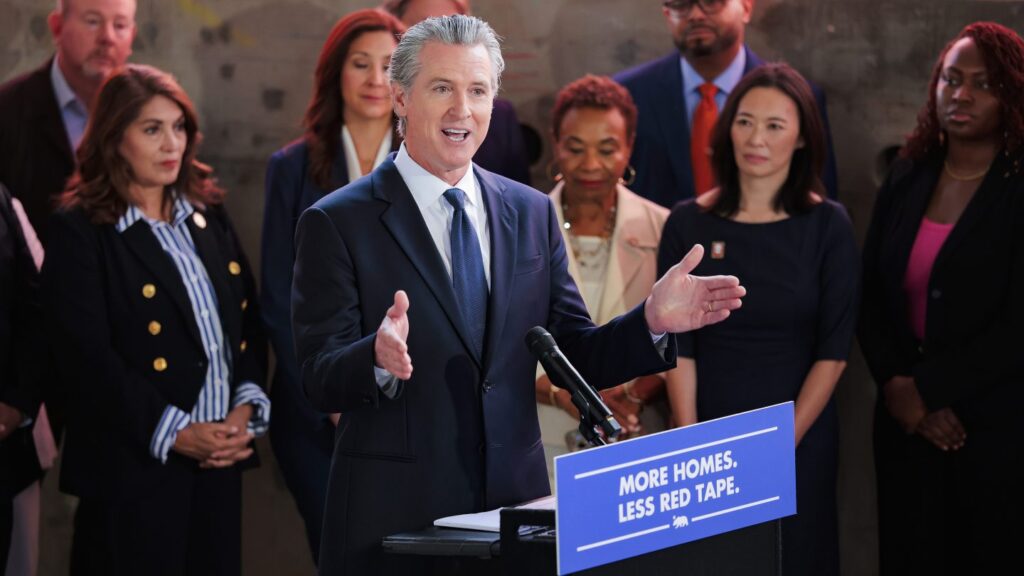 Gavin Newsom Reportedly Concerned About State Antitrust Suit Against Paramount Gavin Newsom Reportedly Concerned About State Antitrust Suit Against Paramount