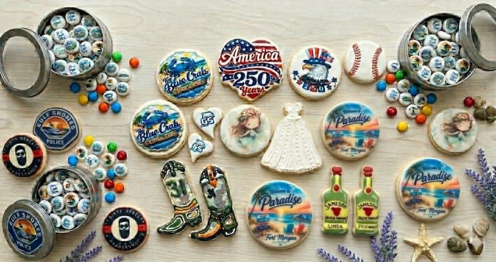 Blue Crab Cookie Lab: Alabama duo turns cookie printing into booming business with 3D tech Blue Crab Cookie Lab: Alabama duo turns cookie printing into booming business with 3D tech