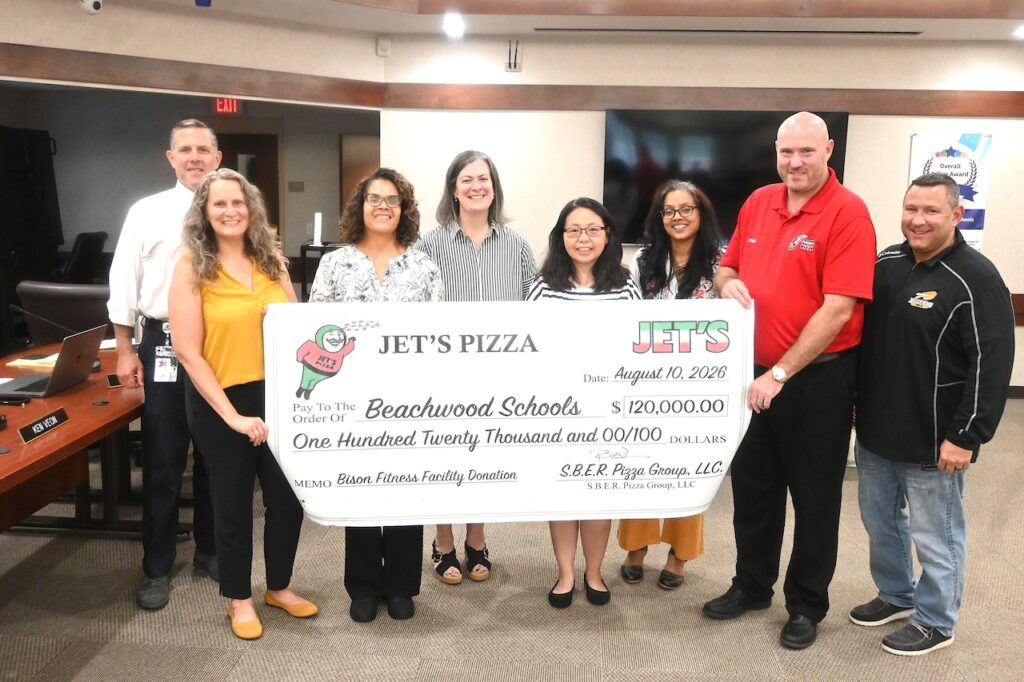 Jet’s Pizza gets naming rights for new high school fitness facility, and more Beachwood Schools news