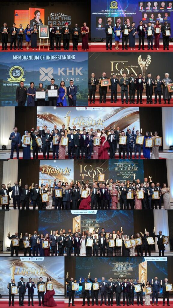 The World Brands Foundation (TWBF) Presents The BrandLaureate Lifestyle BestBrands Awards and The BrandLaureate Medical & Healthcare Advancement BestBrands Awards 2026 - PR Newswire APAC - PR Newswire Asia