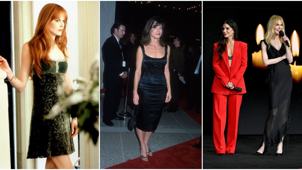 Nicole Kidman and Sandra Bullock’s Witchiest Fashion and Shoe Moments On and Off Screen Nicole Kidman and Sandra Bullock’s Witchiest Fashion and Shoe Moments On and Off Screen