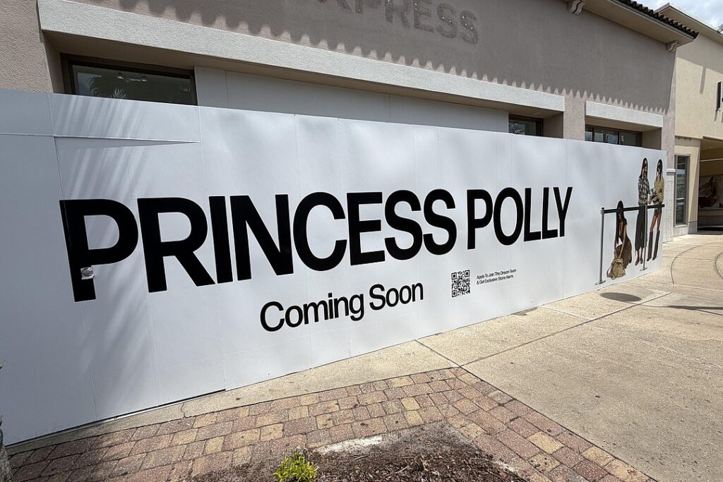 Austrialian-created fashion retailer Princess Polly coming to Town Center Austrialian-created fashion retailer Princess Polly coming to Town Center