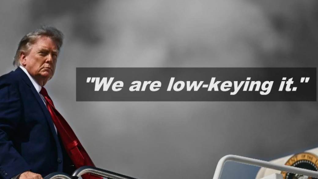 Click to play video: 'Trump reportedly says US is “low-keying it” with Iran war'