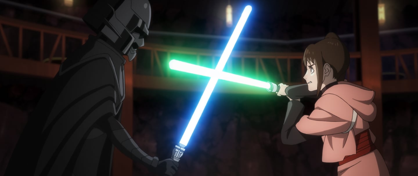 "Star Wars: Visions Presents - The Ninth Jedi" is now streaming on Disney+ and Hulu.