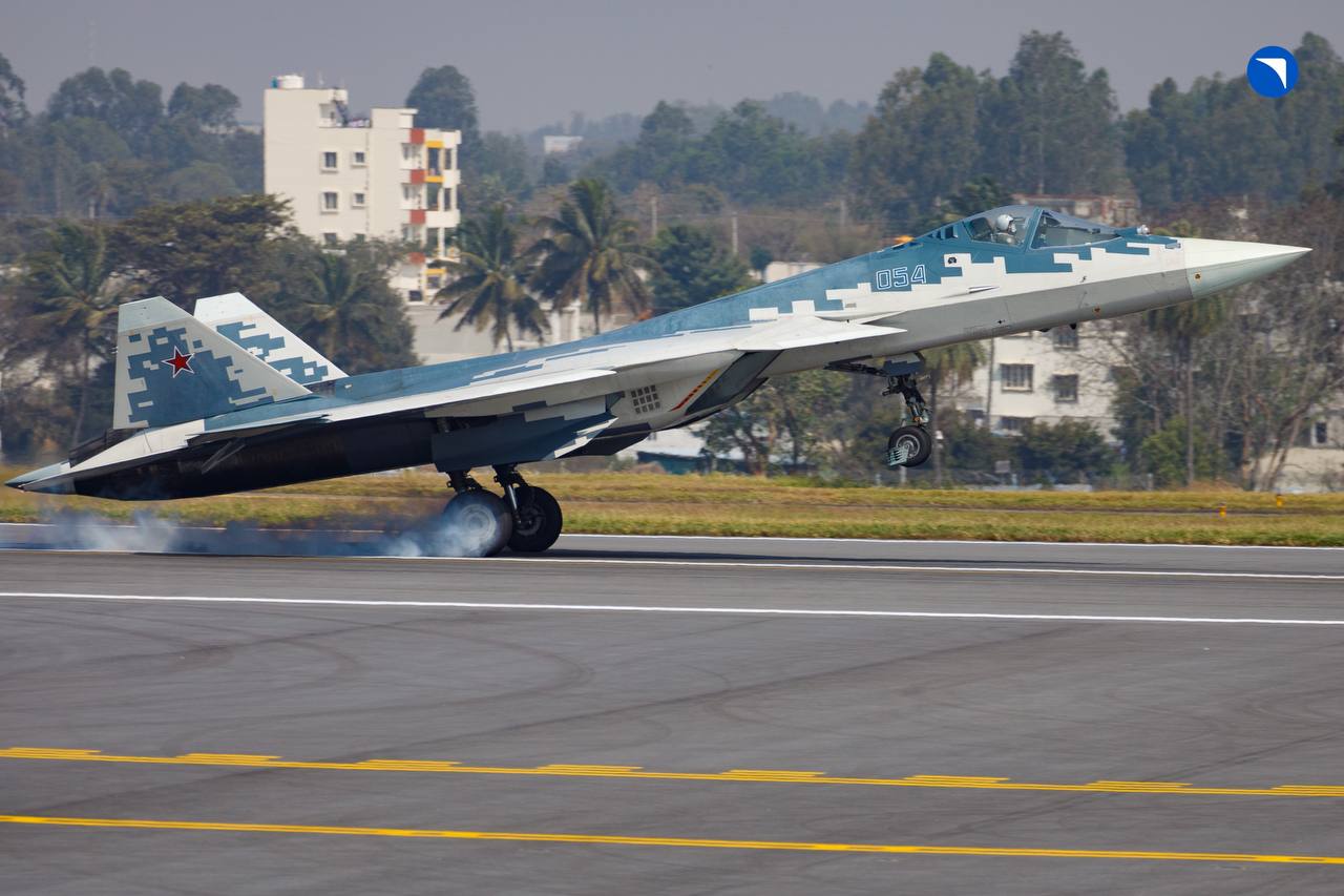 Su-57 fighter jet