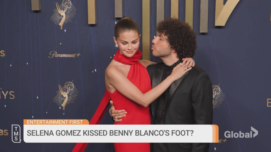 Click to play video: 'Does Selena Gomez have a foot fetish? Pop icon raises eyebrows with viral podcast moment'