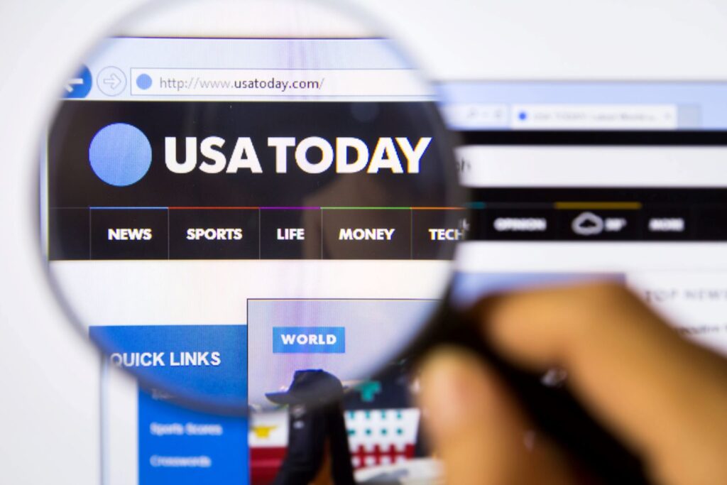 USA Today Hired Palantir to Mine Reader Data. Journalists Are Furious. USA Today Hired Palantir to Mine Reader Data. Journalists Are Furious.