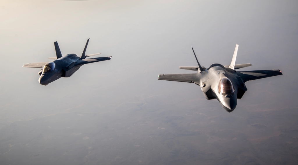USAF and Israeli F-35s