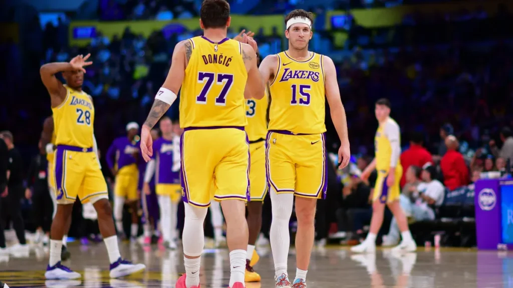Lakers predicted to trade Jarred Vanderbilt, major draft capital for $88M Luka Doncic rim runner