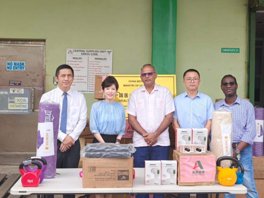 China-funded Health Promotion Center offers free health tests, fitness facilities