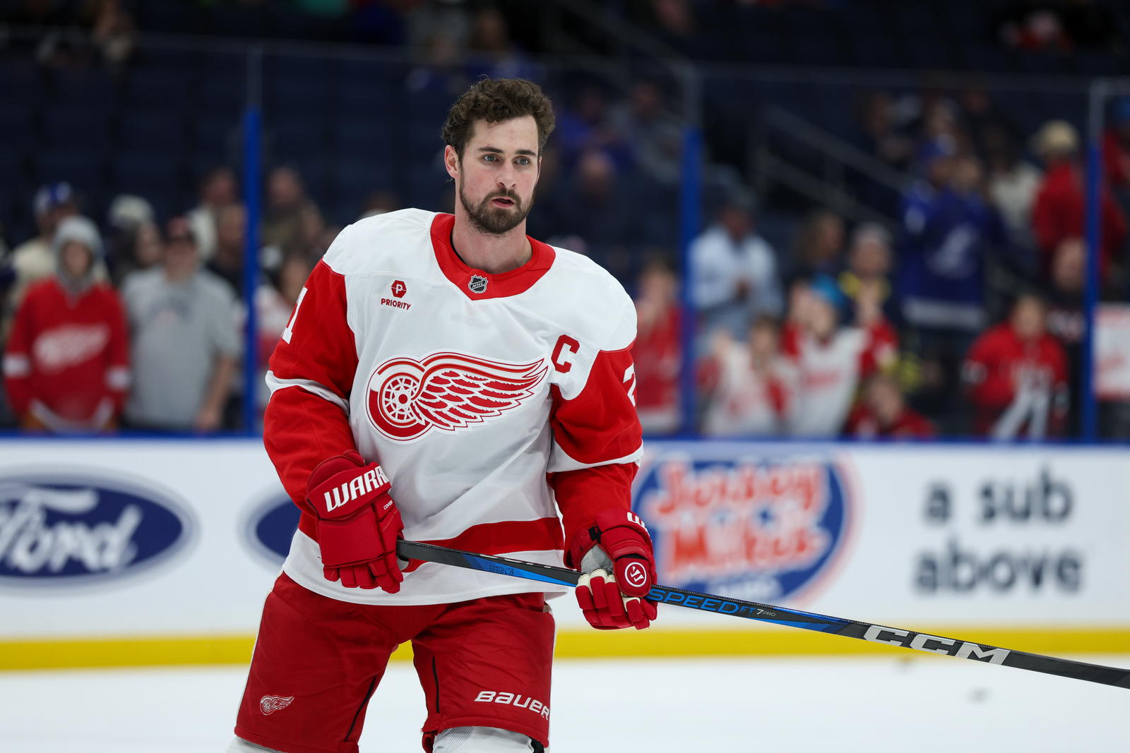 Fresh leadership hasn't swayed the captain's desire to leave Detroit. As training camp nears, the Wild remain his preferred destination while the front office holds for a haul.