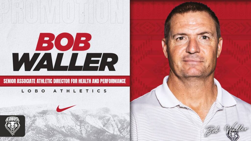 Bob Waller Promoted to Senior Associate Athletic Director for Health and Performance