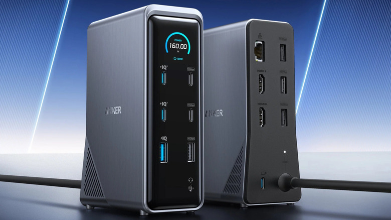 The Anker Prime Charging 14 in 1 Docking Station