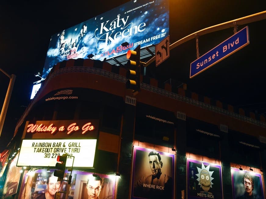 There’s A Man Living Inside A Billboard Above The Sunset Strip There's A Man Living Inside A Billboard Above The Sunset Strip