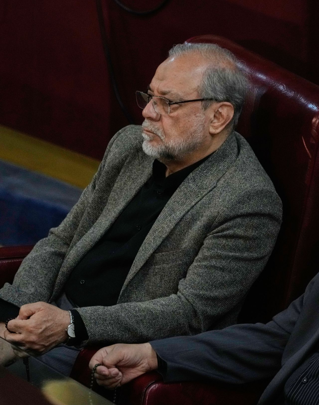 Mohammad Bagher Zolghadr attends the inauguration ceremony of the sixth term of the Assembly of Experts in Tehran, Iran, on May 21, 2024.