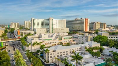 Sylvester Comprehensive Cancer Center with UHealth in the Background.jpg