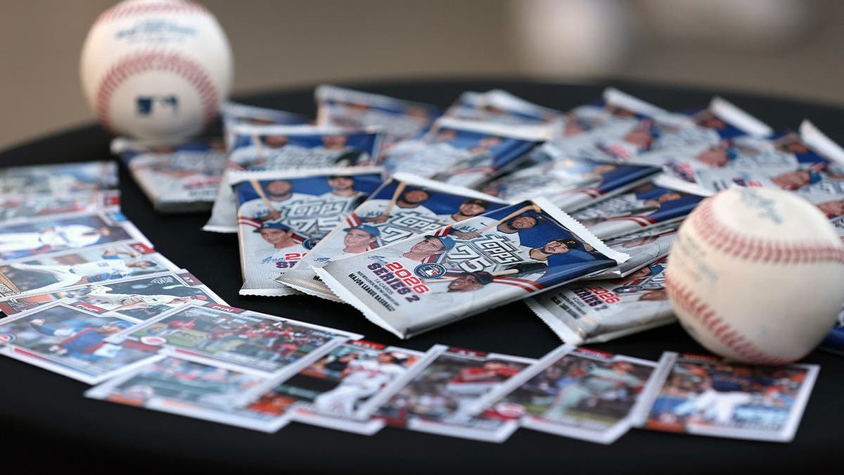 Baseball card packs