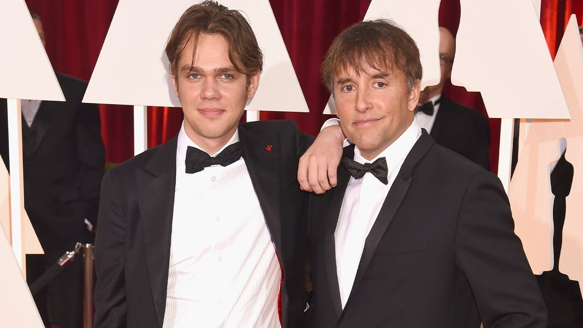 Richard Linklater, Ellar Coltrane at Oscars