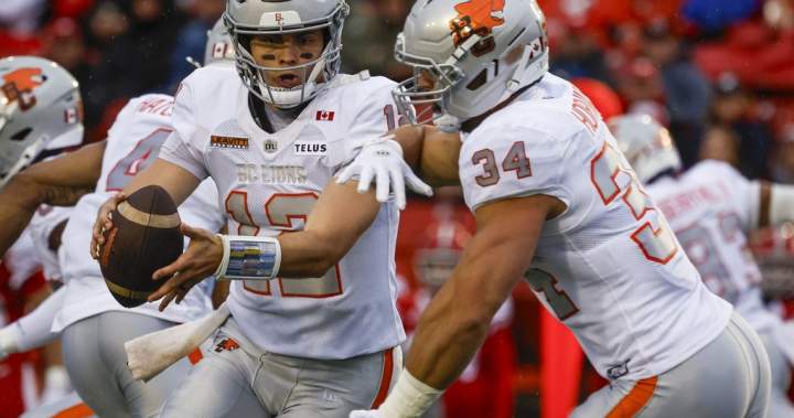 Lions top Stampeders 30-26 for third straight win Lions top Stampeders 30-26 for third straight win