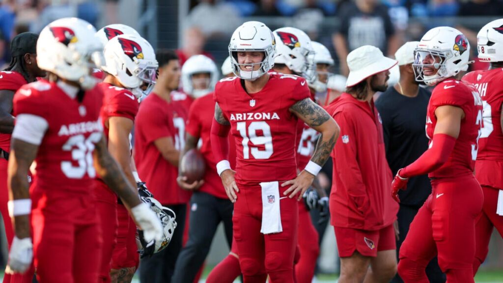 Carson Beck isn’t taking Jacoby Brissett’s job yet, but the Cardinals like what they’re seeing Carson Beck isn't taking Jacoby Brissett's job yet, but the Cardinals like what they're seeing