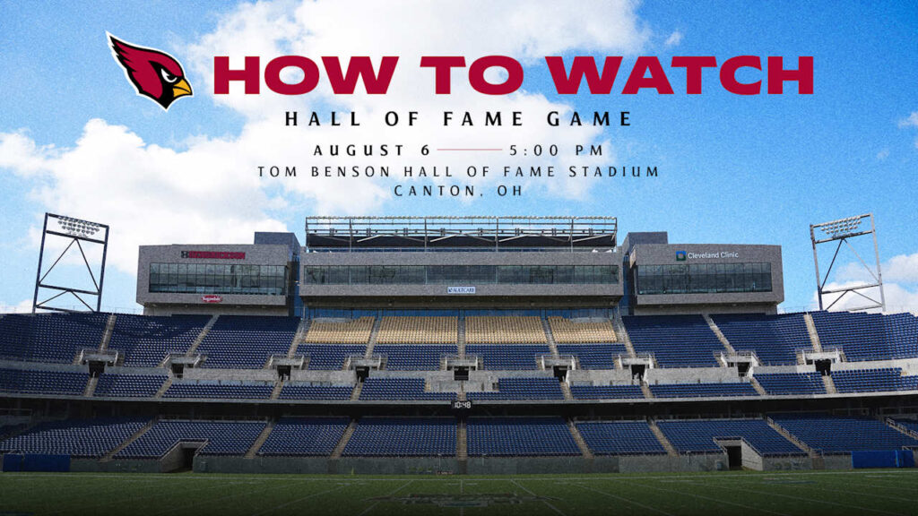 How To Watch: Cardinals vs. Panthers, Hall of Fame Game How To Watch: Cardinals vs. Panthers, Hall of Fame Game