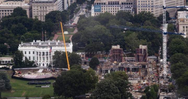 Trump’s White House ballroom must stop construction: U.S. appeals court – National Trump’s White House ballroom must stop construction: U.S. appeals court - National
