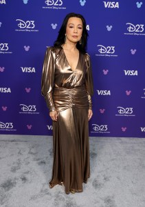 ANAHEIM, CALIFORNIA - AUGUST 14: Ming-Na Wen at the Disney Entertainment Showcase at D23: The Ultimate Disney Fan Event on August 14, 2026 in Anaheim, California. (Photo by Matt Winkelmeyer/Getty Images for Disney)