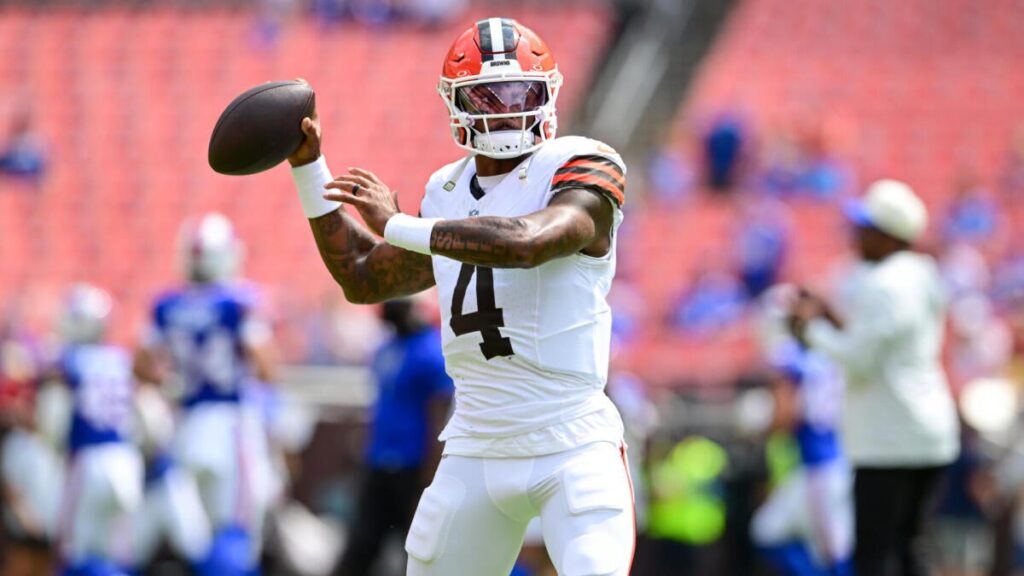 Browns name Deshaun Watson starter days after he called out fans: Veteran QB beats out Shedeur Sanders Browns name Deshaun Watson starter days after he called out fans: Veteran QB beats out Shedeur Sanders