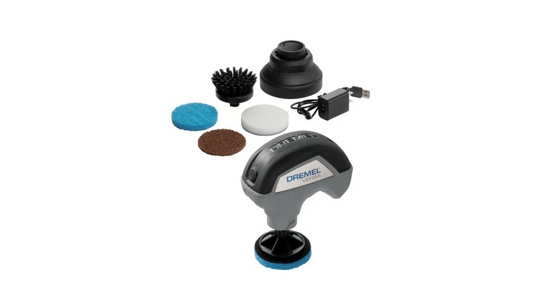 Dremel cordless multipurpose tool kit with accessories