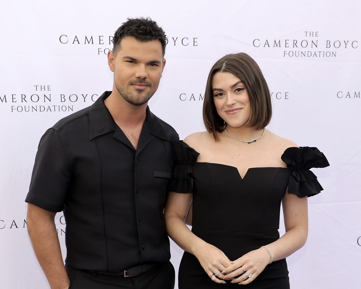 Taylor Lautner and Tay Lautner at the Cameron Boyce Foundation Gala on June 2, 2024.Credit: Kevin Winter/Getty Images