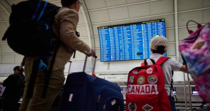 Canadian travel to the U.S. increases for 3rd month in a row – National Canadian travel to the U.S. increases for 3rd month in a row - National