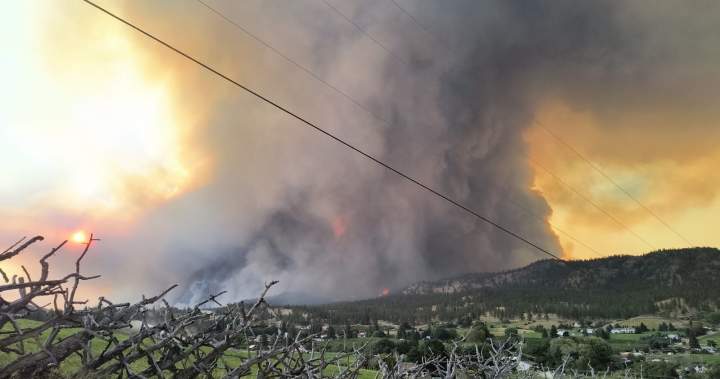 Urgent evacuation order issued for fast-moving wildfire near Summerland Urgent evacuation order issued for fast-moving wildfire near Summerland