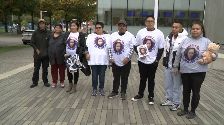 Click to play video: 'Family of slain Indigenous woman call for justice'