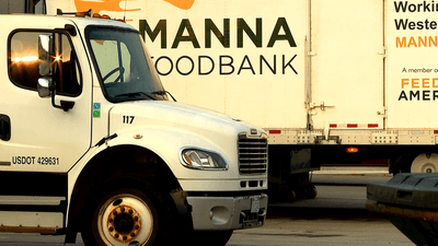MANNA Food Bank's sourcing program aids local family & livestock, reduces waste