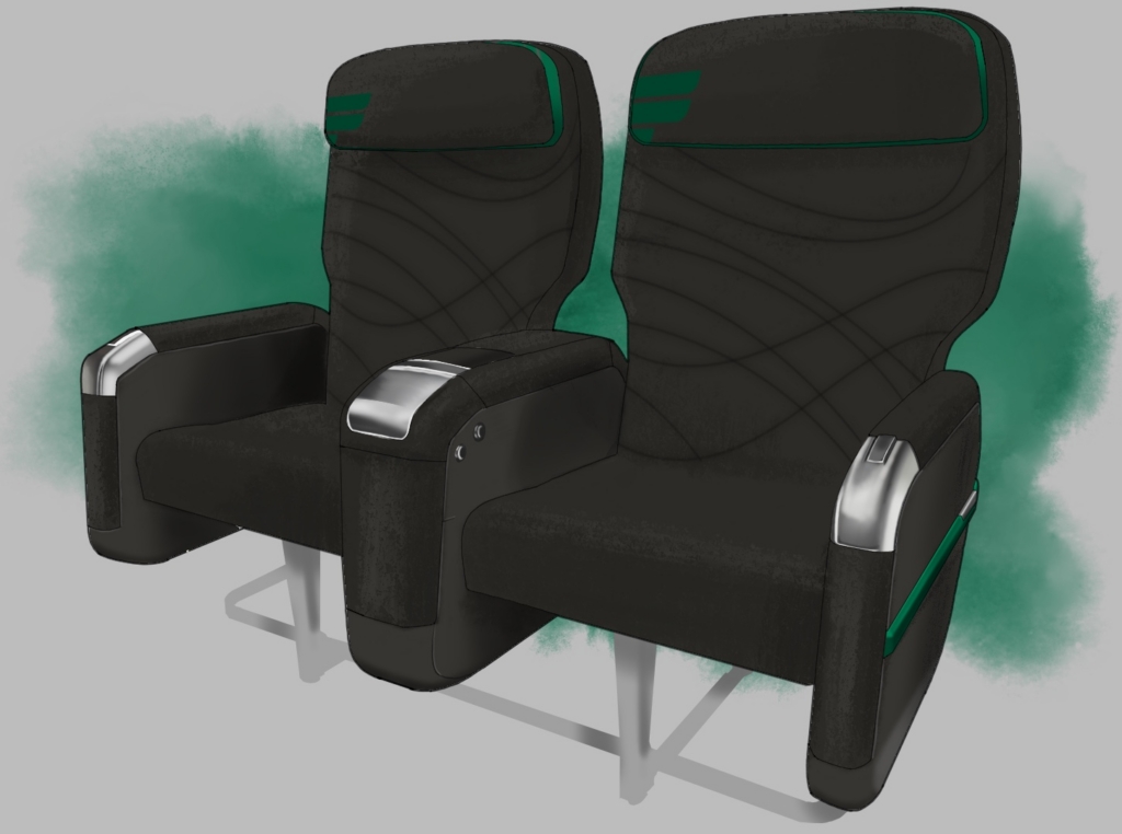 Frontier First class seat