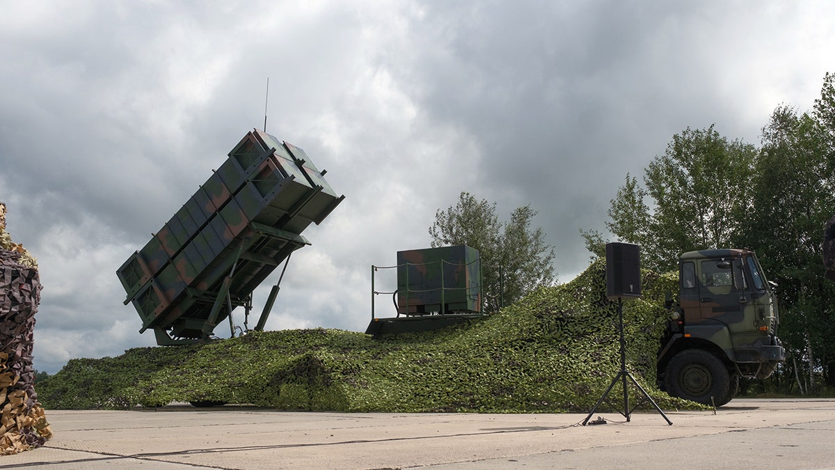 Patriot missile system in Ukraine.