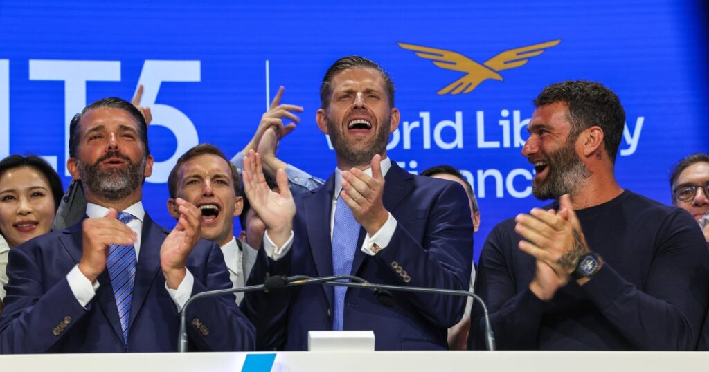 Trump family crypto business World Liberty gets preliminary approval to establish a bank Trump family crypto business World Liberty gets preliminary approval to establish a bank