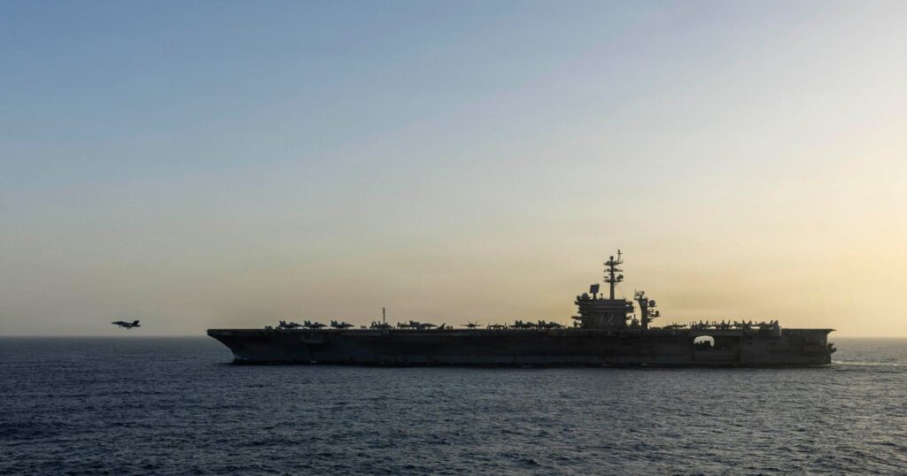 New aircraft carrier heads to Middle East amid concerns about USS Lincoln conditions New aircraft carrier heads to Middle East amid concerns about USS Lincoln conditions