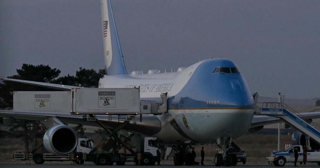 Trump secretly switched to different plane in Turkey amid Iran missile threat Trump secretly switched to different plane in Turkey amid Iran missile threat