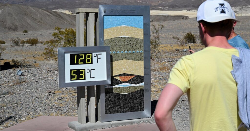 Contiguous U.S. breaks its record for hottest month ever, NOAA says Contiguous U.S. breaks its record for hottest month ever, NOAA says