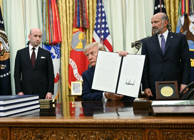 President Trump in the Oval Office